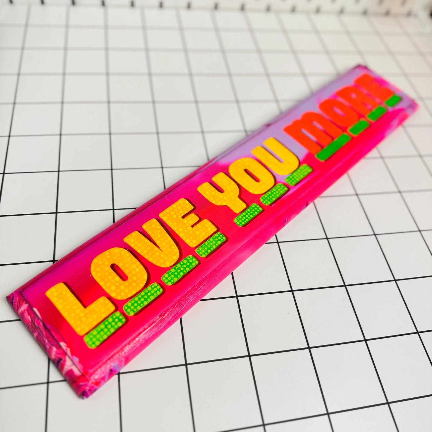 Love You More | Original Hand-Painted Sign | Stoofy - STOOFY