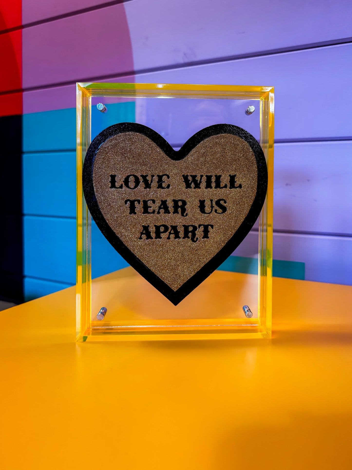 "Love Will Tear Us Apart" | Original Hand-Painted Artwork | Stoofy - STOOFY