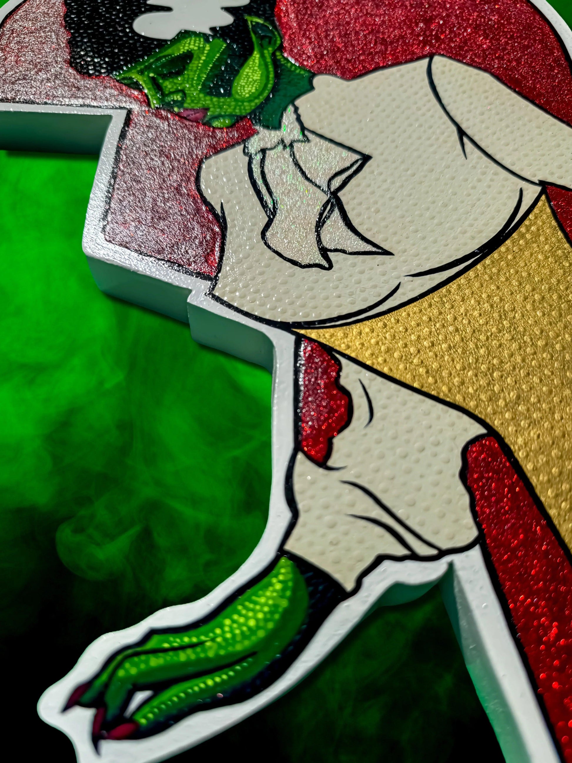 Frankie & Bridie - Original Mixed-Media Diptych by Stoofy - STOOFY
