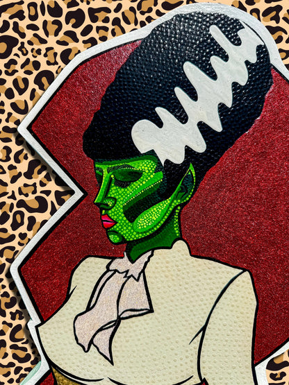Frankie & Bridie - Original Mixed-Media Diptych by Stoofy - STOOFY