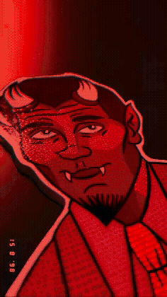The Devil is in the Detail - Original Mixed-Media Artwork by Stoofy - STOOFY