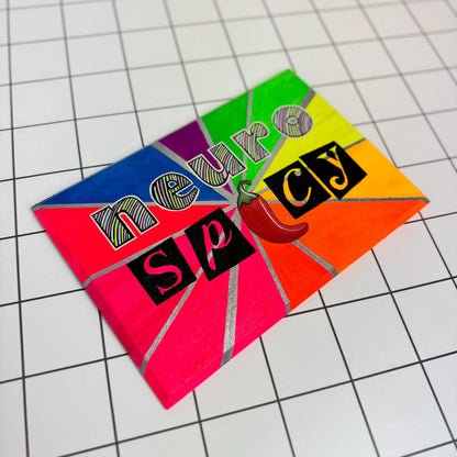 Neuro Spicy | Original Hand-Painted Sign | Stoofy - STOOFY