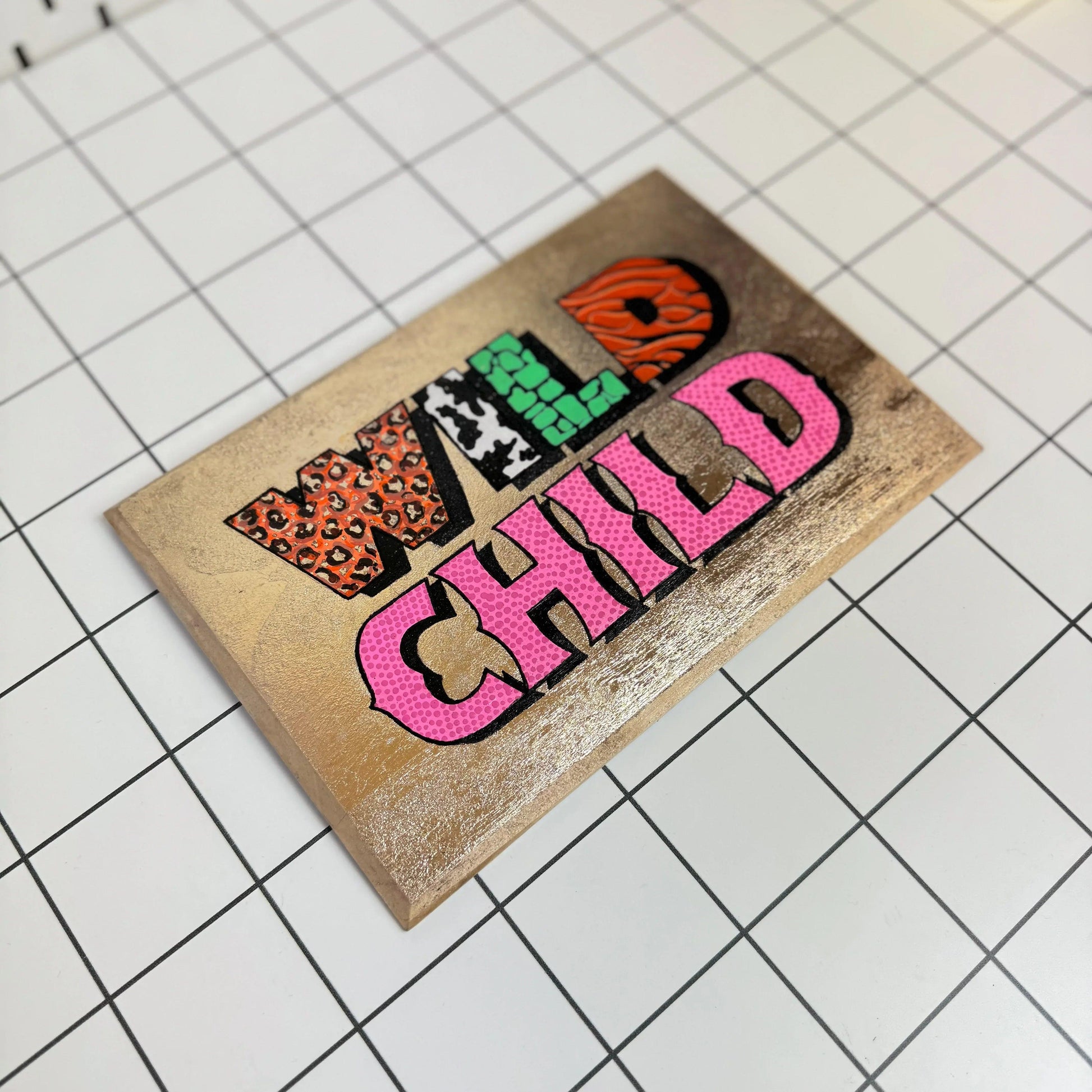 Wild Child | Original Hand-Painted Sign | Stoofy - STOOFY