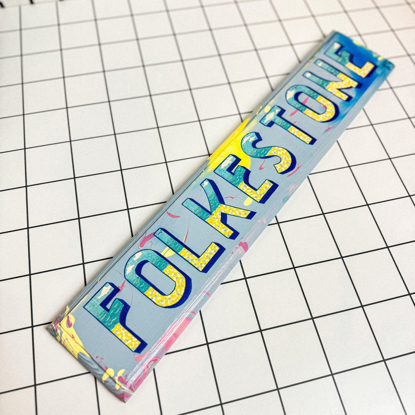 Folkestone | Original Hand-Painted Sign | Stoofy - STOOFY