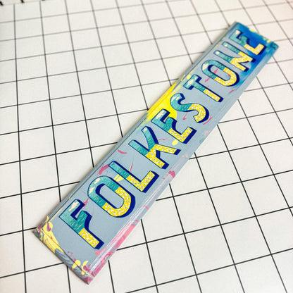 Folkestone | Original Hand-Painted Sign | Stoofy - STOOFY