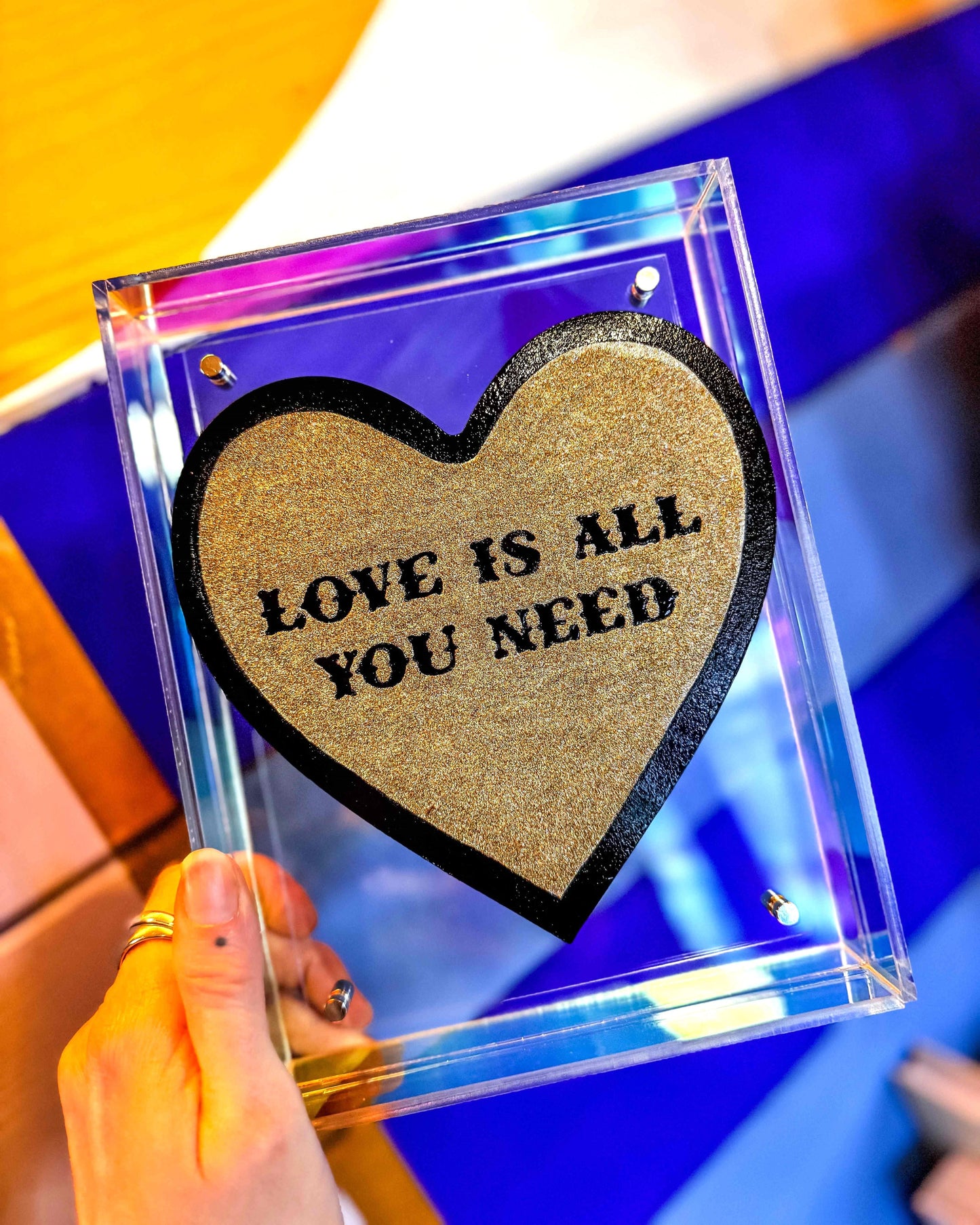 "Love Is All You Need" | Original Hand-Painted Artwork | Stoofy - STOOFY