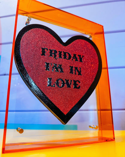 "Friday I'm In Love" | Original Hand-Painted Artwork | Stoofy - STOOFY