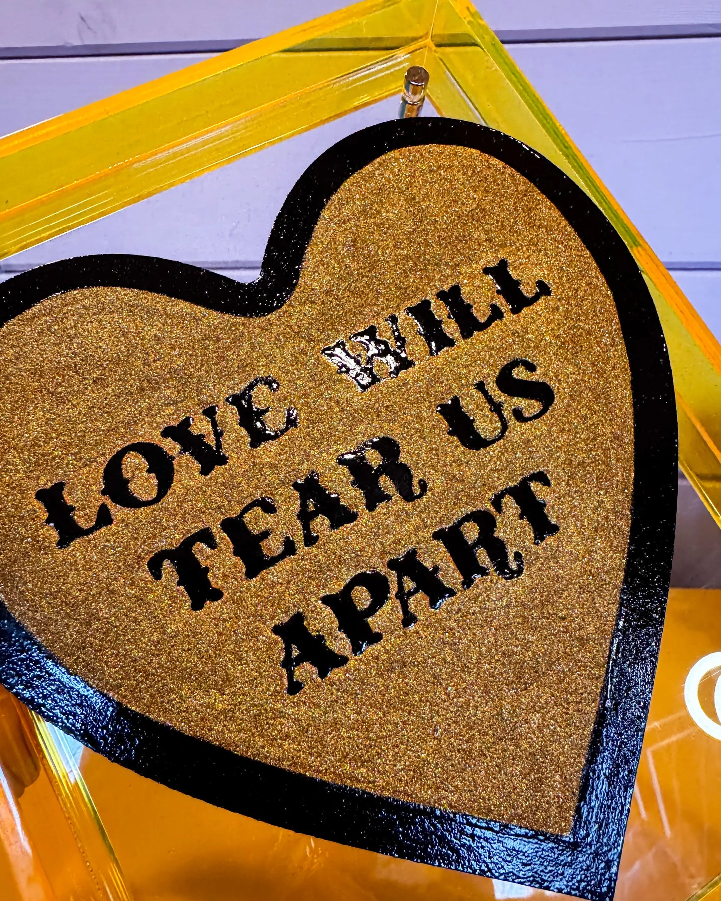 "Love Will Tear Us Apart" | Original Hand-Painted Artwork | Stoofy - STOOFY