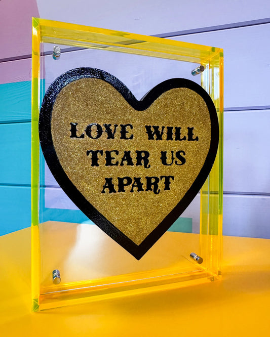 "Love Will Tear Us Apart" | Original Hand-Painted Artwork | Stoofy - STOOFY