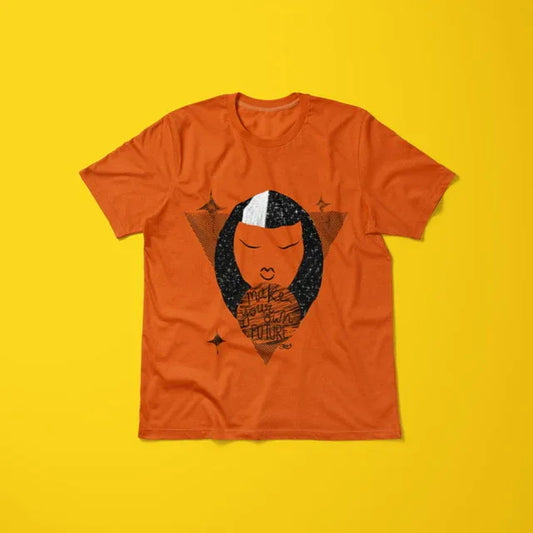 "Make Your Own Future" Unisex White T-Shirt - STOOFY