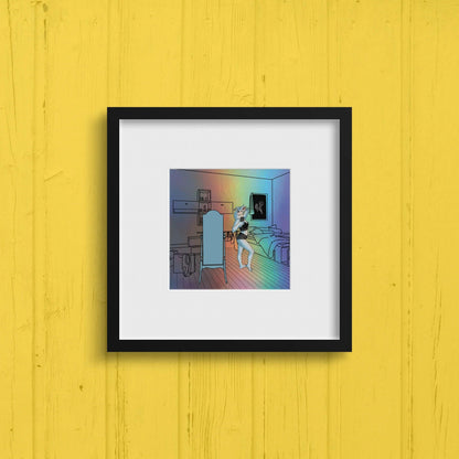 "Everyone's A Catfish" Holographic Art Print - STOOFY
