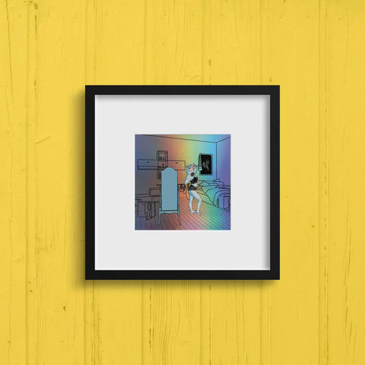 "Everyone's A Catfish" Holographic Art Print - STOOFY