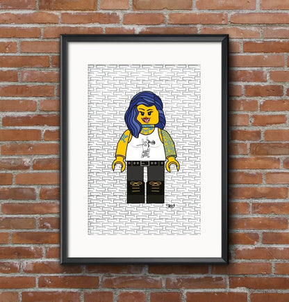 "Yellow Lovely" A3 Art Print - STOOFY