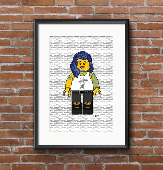"Yellow Lovely" A3 Art Print - STOOFY