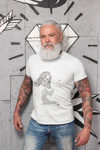 "Still Fabulous" Unisex White T-Shirt - STOOFY